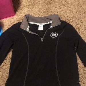 Black PINK quarter zip